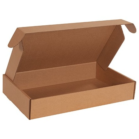 Bsc Preferred 16 x 10 x 2-3/4'' Kraft Deluxe Literature Mailer, 50PK BUY00014633
